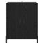Sideboard Sort eg 69,5 x 34 x 90 cm Konstrueret træ