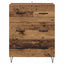 Sideboard Gammelt træ 69,5 x 34 x 90 cm Ingeniørt træ og jern