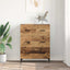Sideboard Gammelt træ 69,5 x 34 x 90 cm Ingeniørt træ og jern