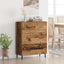 Sideboard Gammelt træ 69,5 x 34 x 90 cm Ingeniørt træ og jern