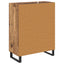 Sideboard Gammelt træ 69,5 x 34 x 90 cm Ingeniørt træ og jern