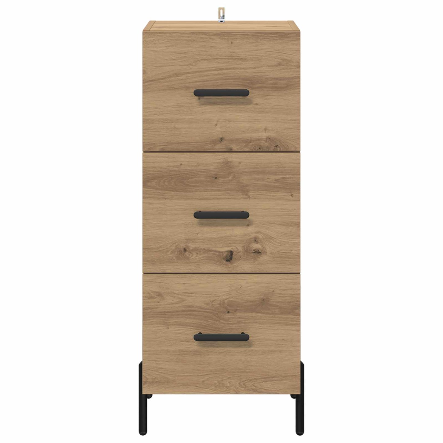 Sideboard artisan eg 34 x 34.5 x 90 cm Konstrueret træ