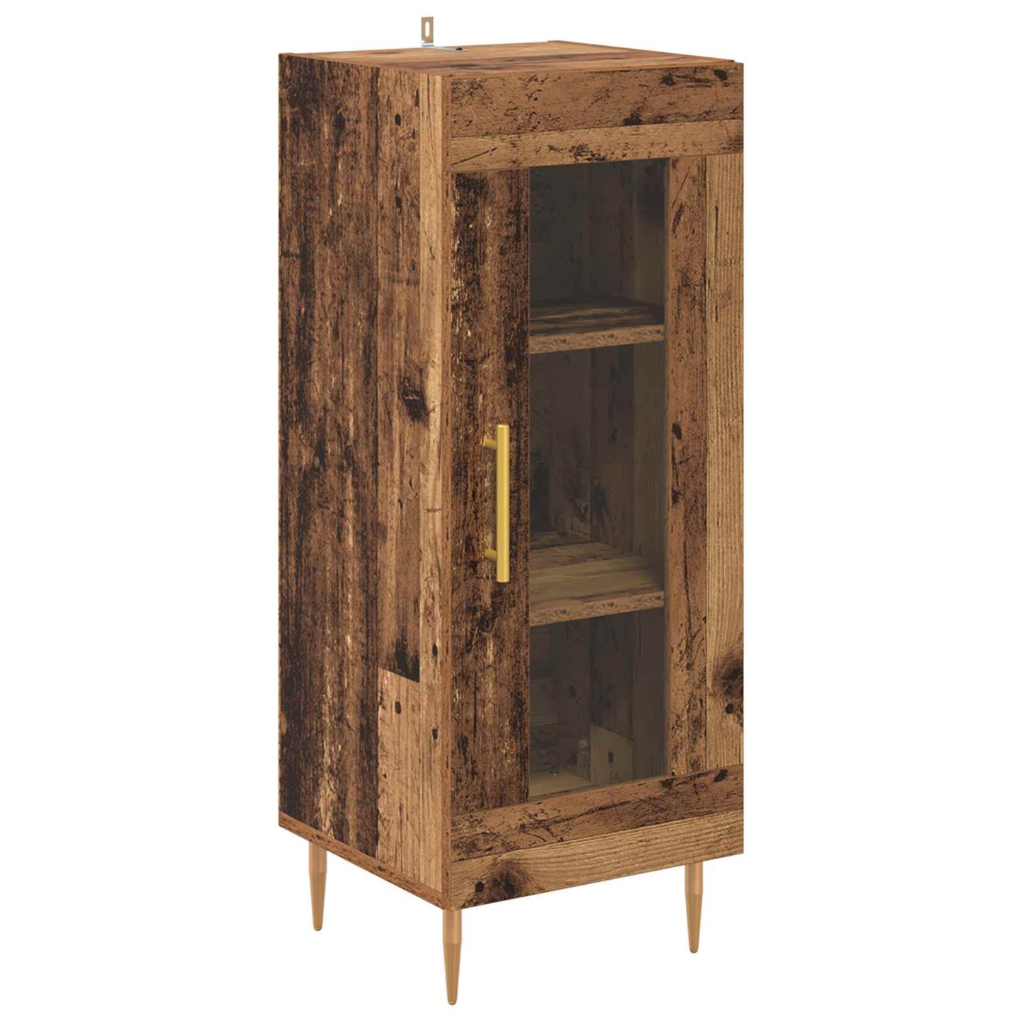 Sideboard Gammelt træ 34 x 34.5 x 90 cm Konstrueret træ
