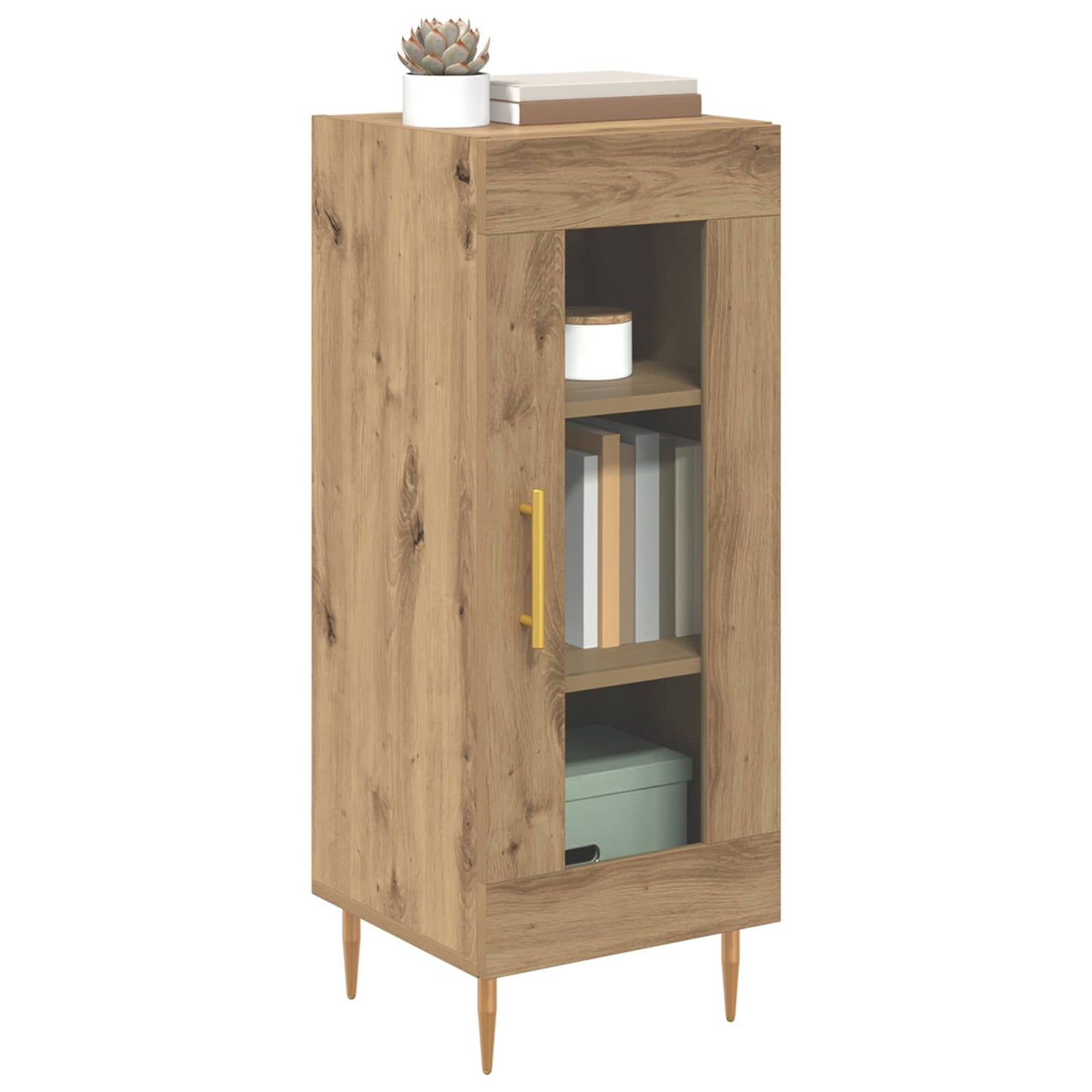 Sideboard artisan eg 34 x 34.5 x 90 cm Konstrueret træ