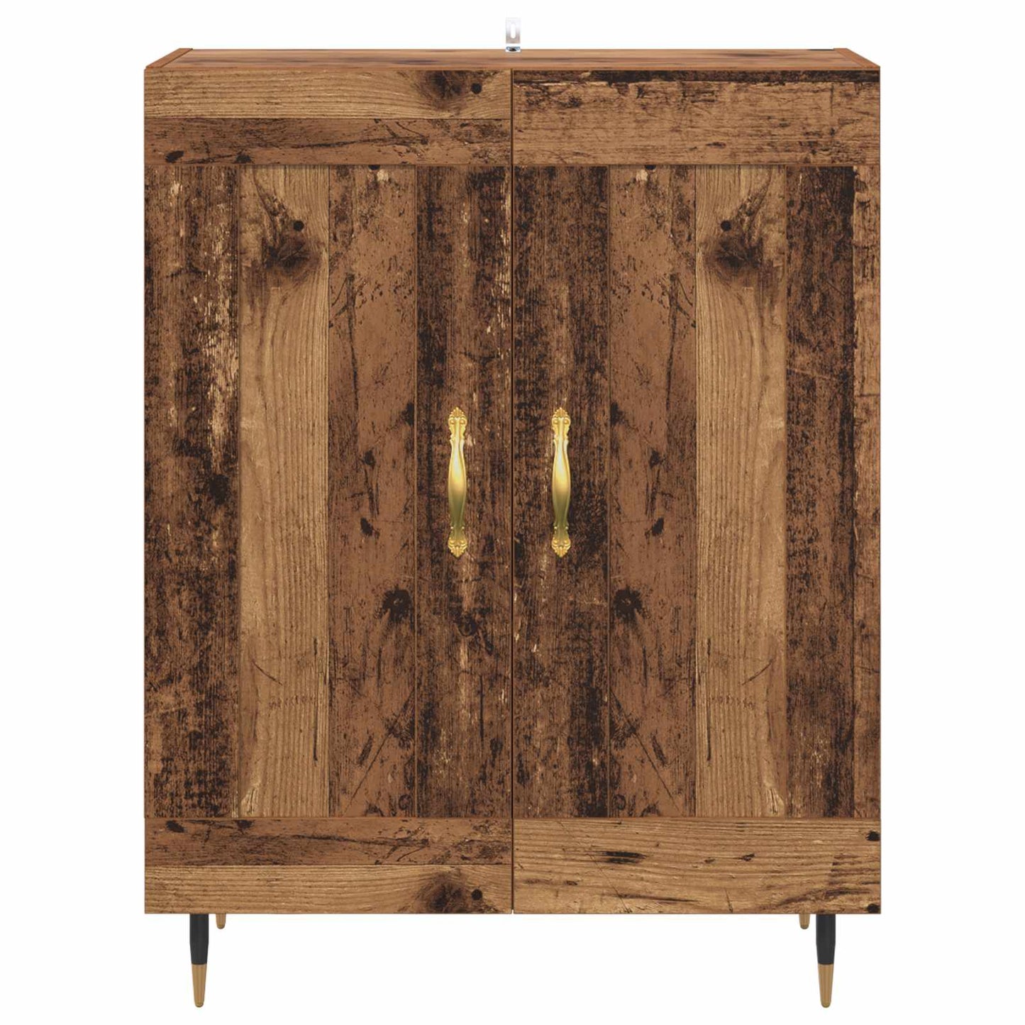 Sideboard Gammelt træ 69,5 x 34 x 90 cm Konstrueret træ