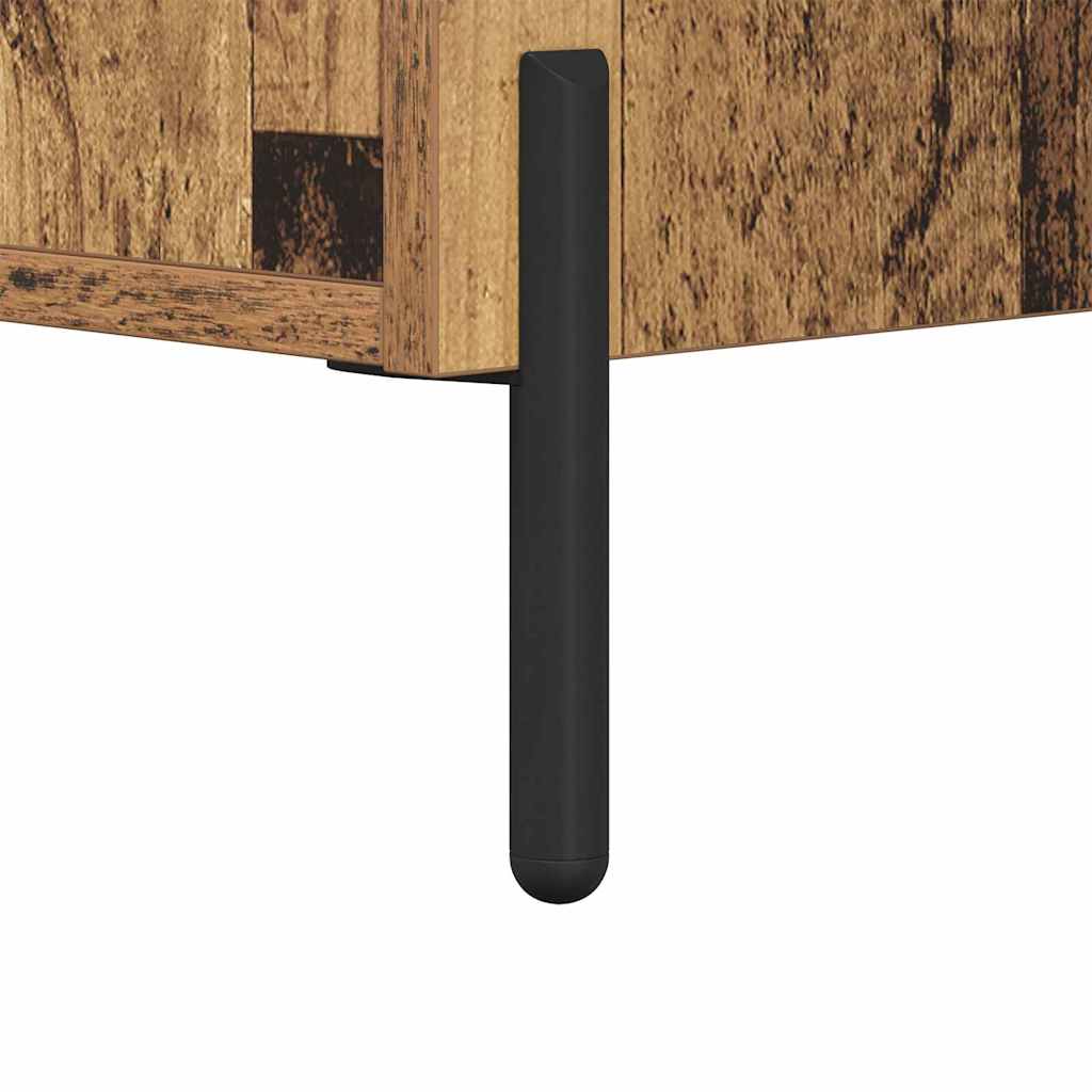 Sideboard Gammelt træ 69,5 x 34 x 90 cm Ingeniørt træ og jern