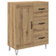 Sideboard Artisan Eg 69,5 x 34 x 90 cm Konstrueret træ
