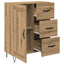 Sideboard Artisan Eg 69,5 x 34 x 90 cm Konstrueret træ