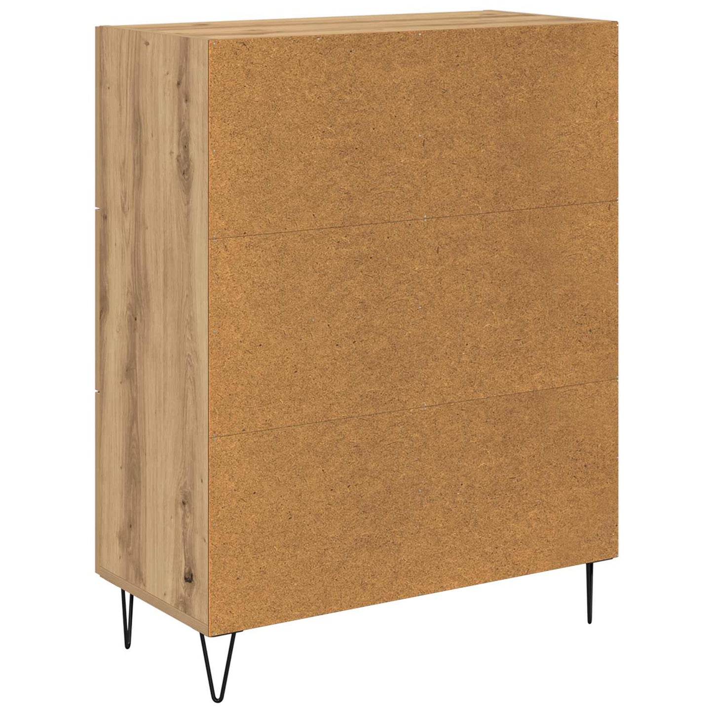 Sideboard Artisan Eg 69,5 x 34 x 90 cm Konstrueret træ