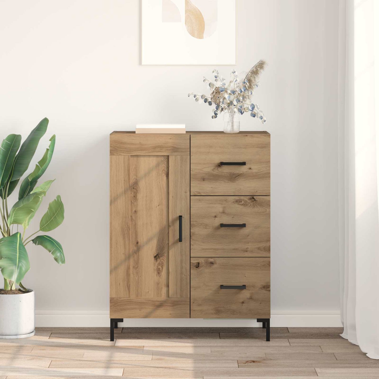 Sideboard artisan eg 69.5 x 34 x 90 cm Konstrueret træ