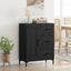 Sideboard Sort eg 69.5 x 34 x 90 cm Konstrueret træ