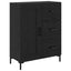 Sideboard Sort eg 69.5 x 34 x 90 cm Konstrueret træ