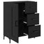 Sideboard Sort eg 69.5 x 34 x 90 cm Konstrueret træ