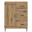 Sideboard Artisan Egetræ 69,5 x 34 x 90 cm