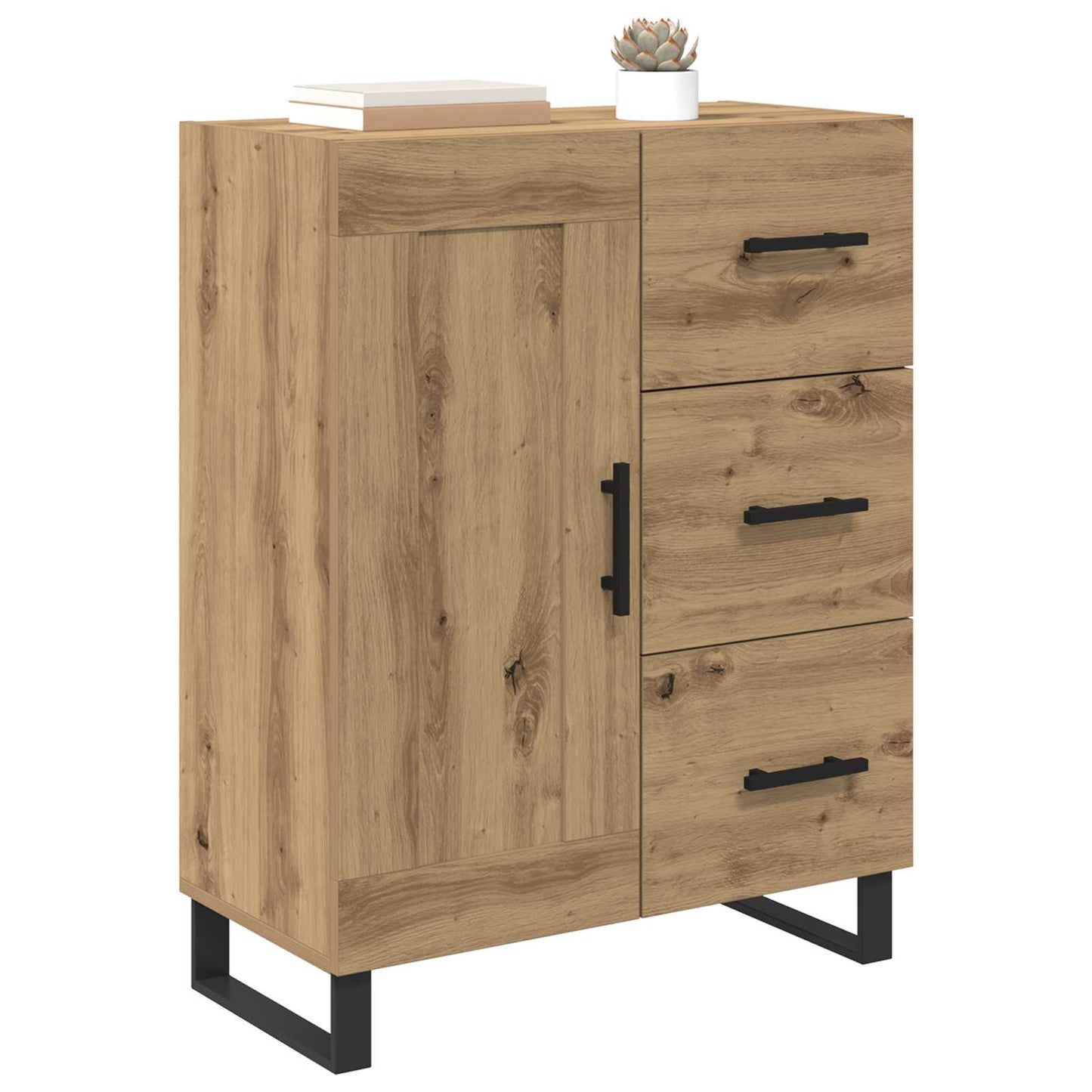 Sideboard Artisan Egetræ 69,5 x 34 x 90 cm