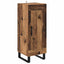 Sideboard Gammelt træ 34,5 x 34 x 90 cm Ingeniørt træ og jern