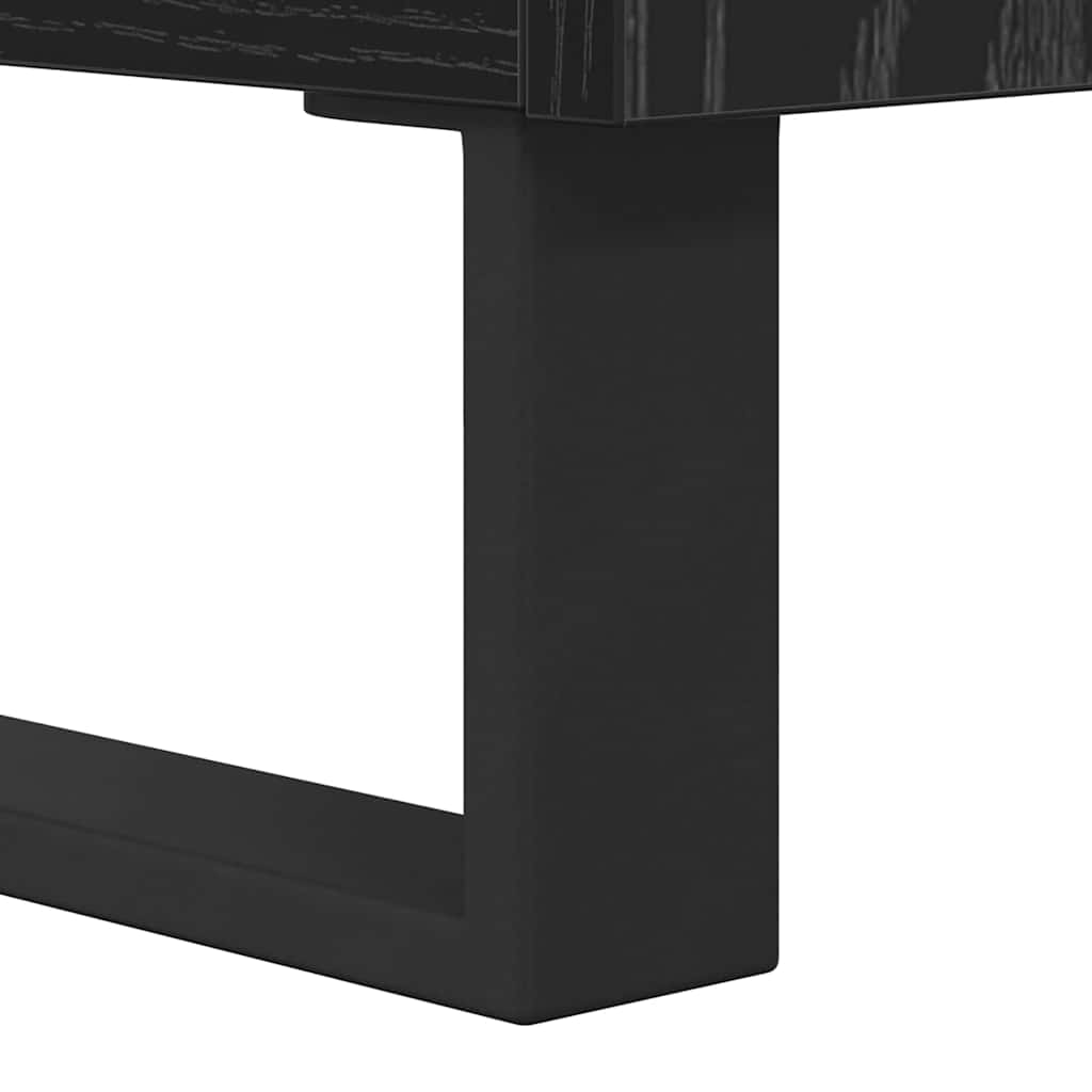 Sofabord Sort eg 55 x 55 x 36,5 cm Konstrueret træ