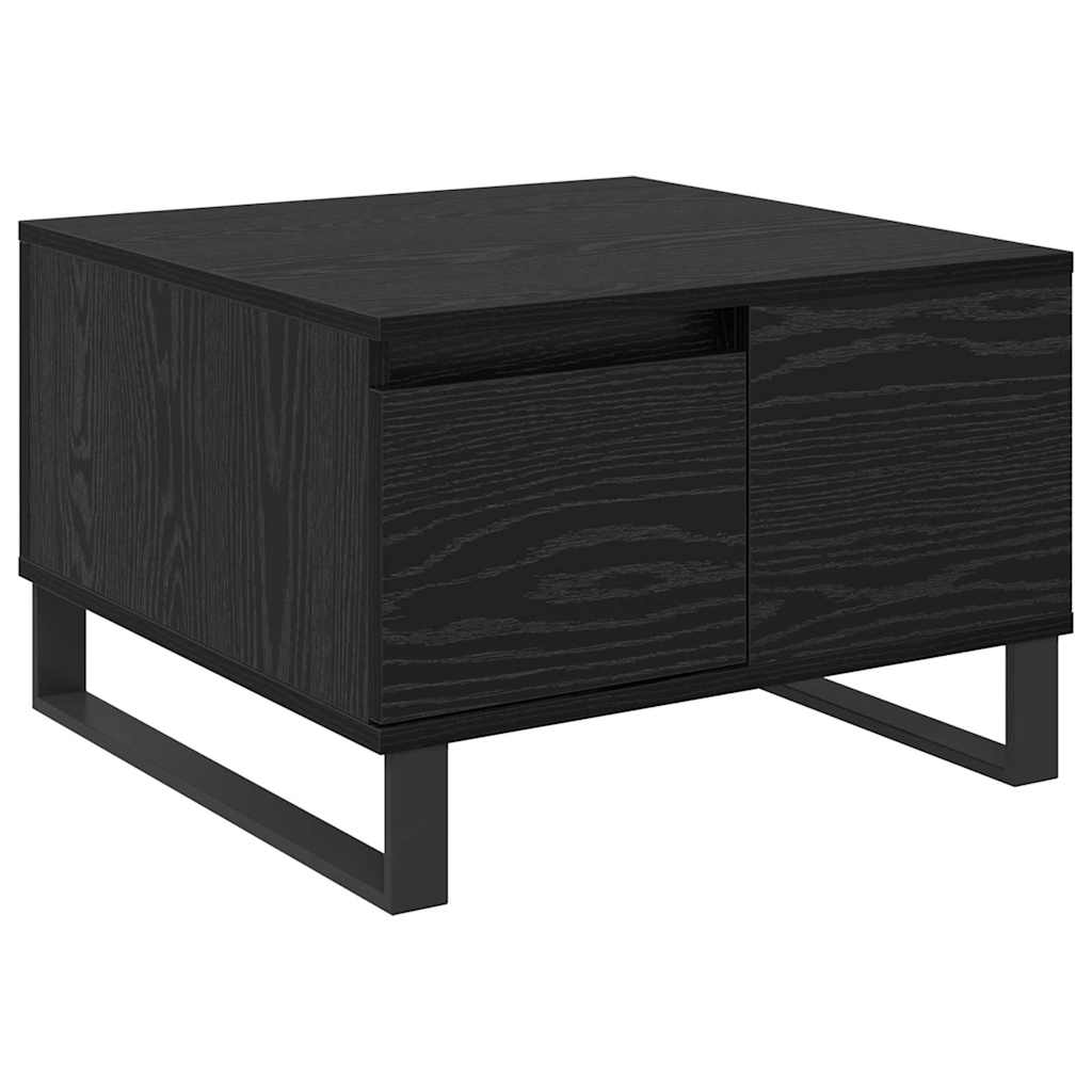 Sofabord Sort eg 55 x 55 x 36,5 cm Konstrueret træ