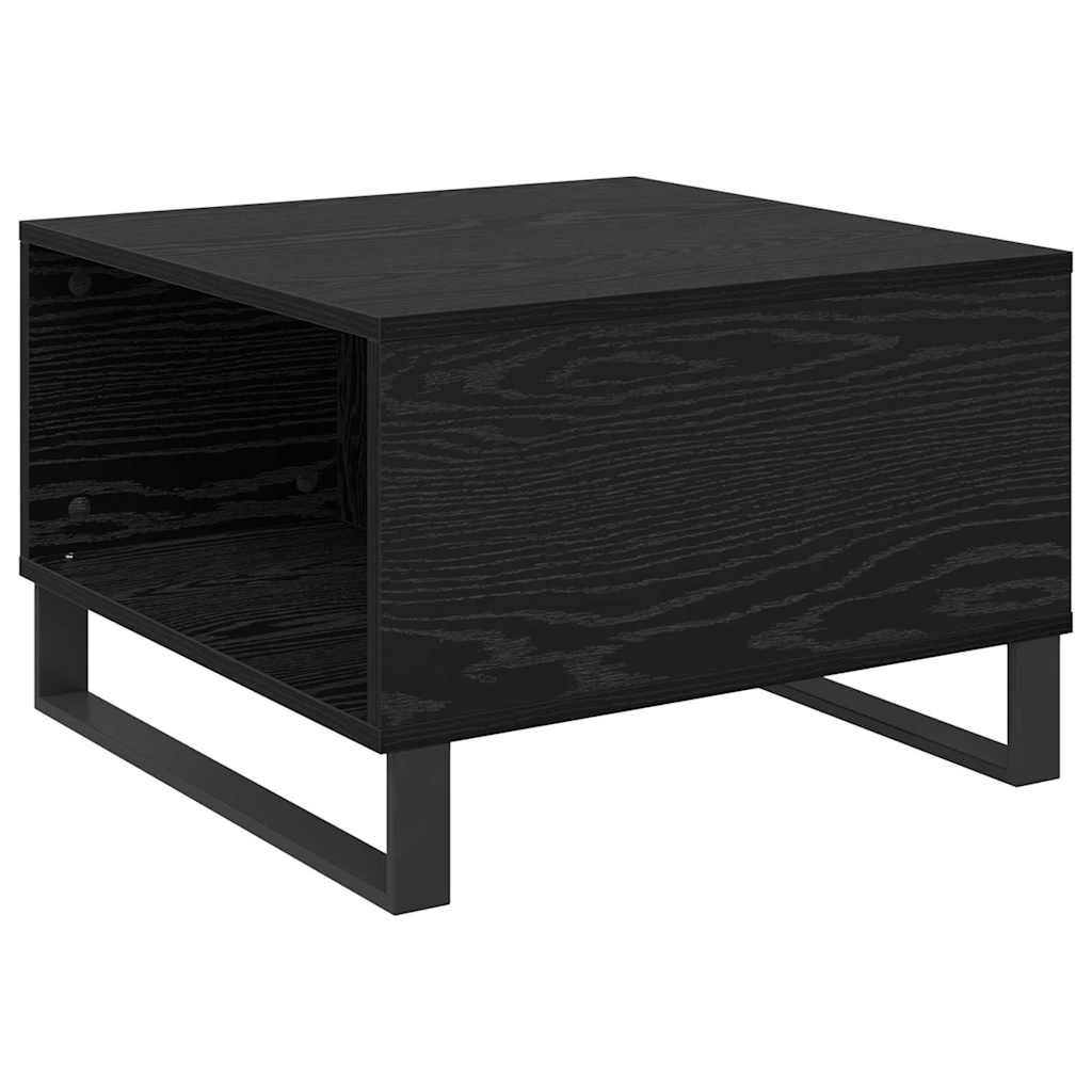 Sofabord Sort eg 55 x 55 x 36,5 cm Konstrueret træ