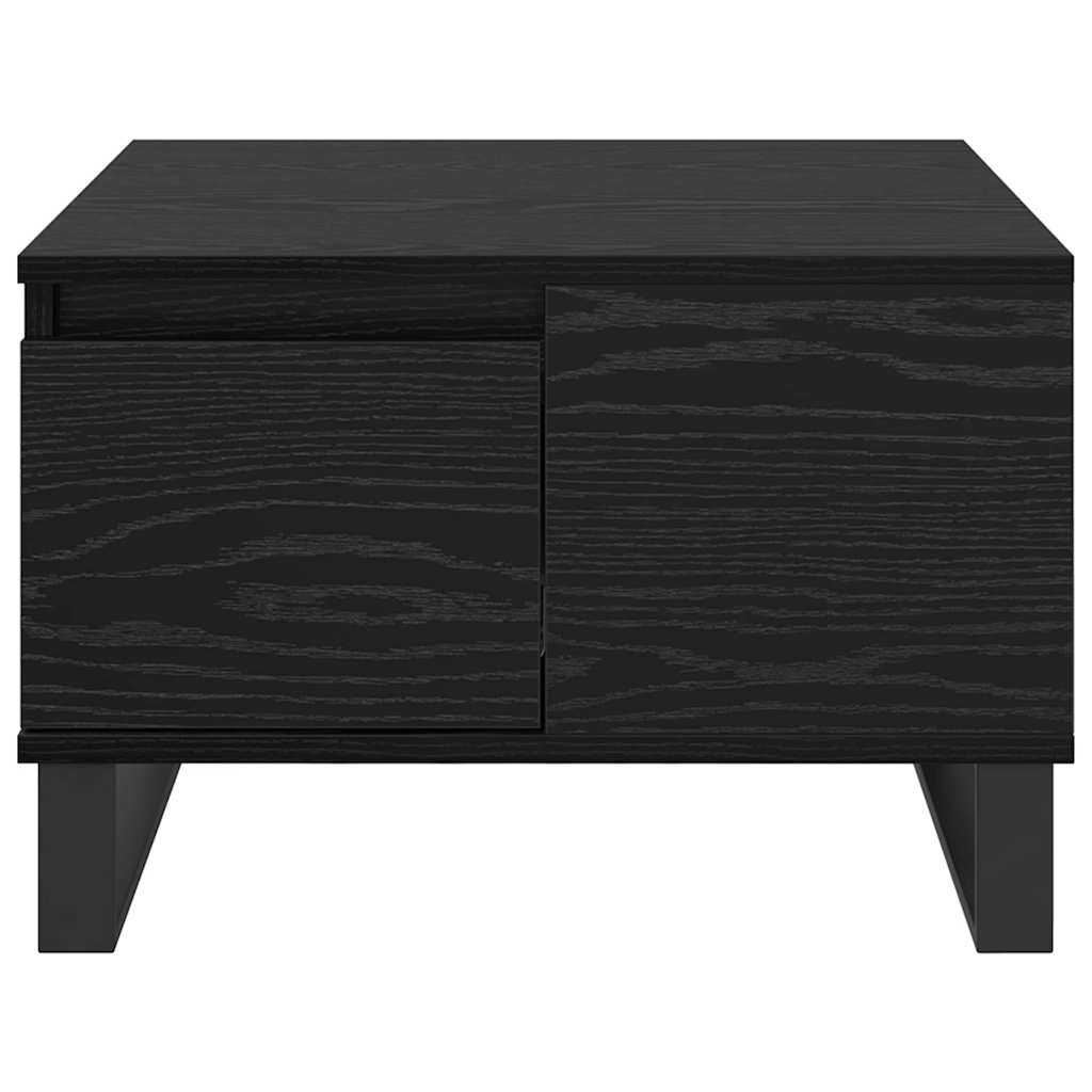 Sofabord Sort eg 55 x 55 x 36,5 cm Konstrueret træ