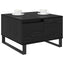 Sofabord Sort eg 55 x 55 x 36,5 cm Konstrueret træ