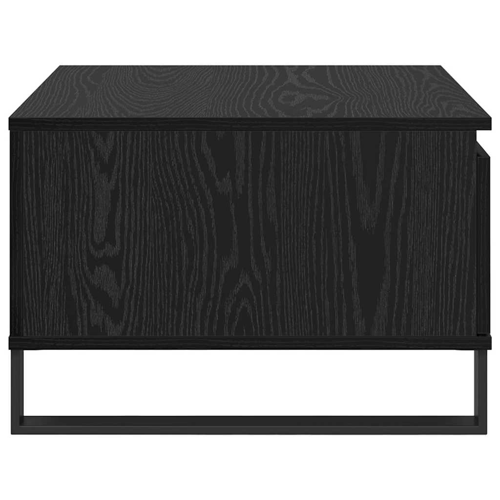 Sofabord Sort eg 55 x 55 x 36,5 cm Konstrueret træ