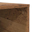 Sofabord Gammelt træ 80 x 80 x 36,5 cm Konstrueret træ
