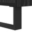 Sofabord Sort eg 90 x 50 x 36,5 cm Konstrueret træ