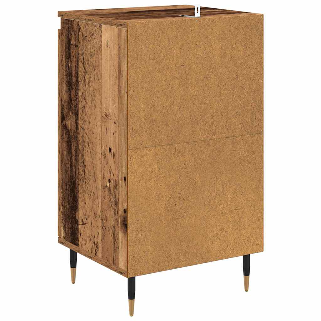 Sideboard 2 pcs Gammelt træ 40 x 35 x 70 cm