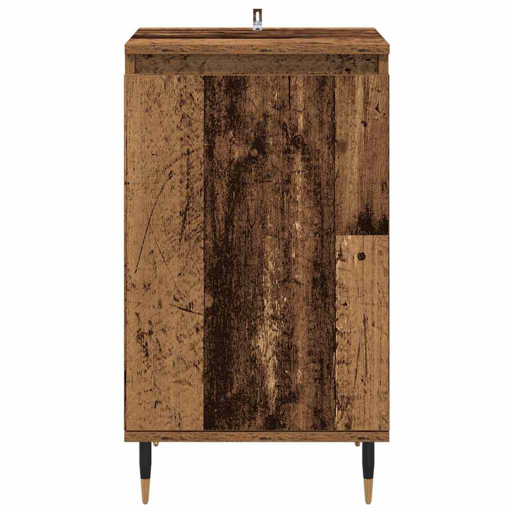Sideboard 2 pcs Gammelt træ 40 x 35 x 70 cm