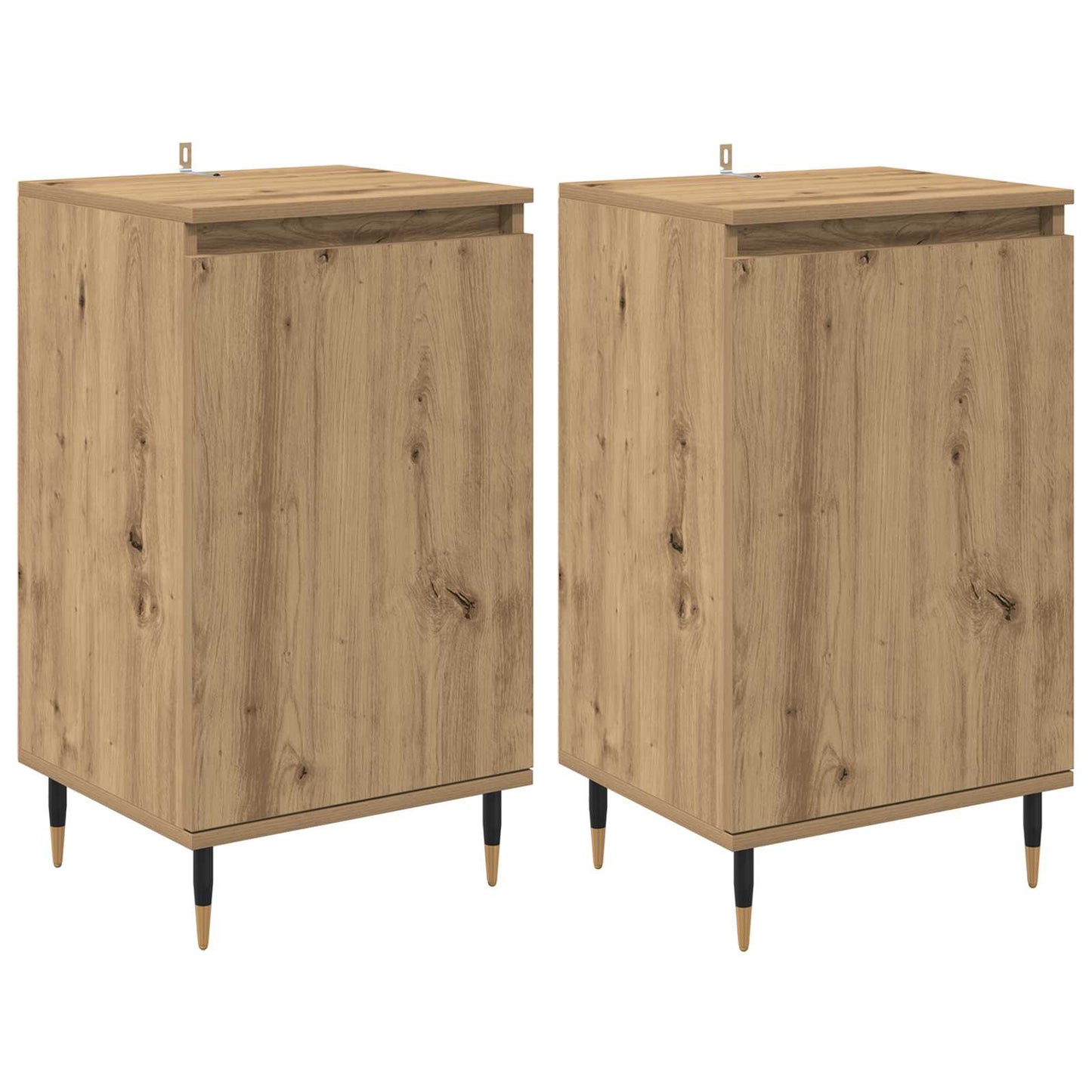 Sideboard 2 pcs Artisan Egetræ 40 x 35 x 70 cm