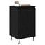 Sideboard Vægmonteret Sort eg 40 x 35 x 70 cm Konstrueret træ