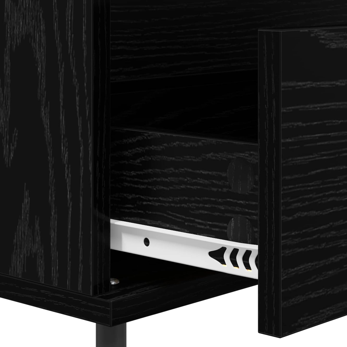 Sideboard Sort eg 35 x 40 x 70 cm Konstrueret træ