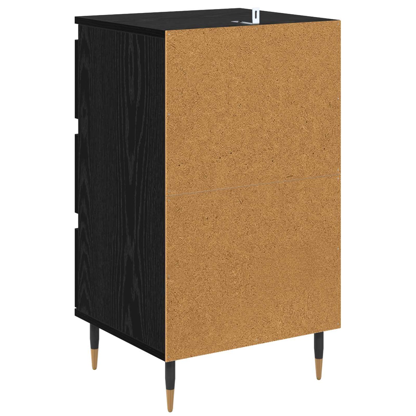 Sideboard Sort eg 35 x 40 x 70 cm Konstrueret træ