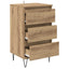 Sideboard Artisan Egetræ 40 x 35 x 70 cm Ingeniørt træ og jern
