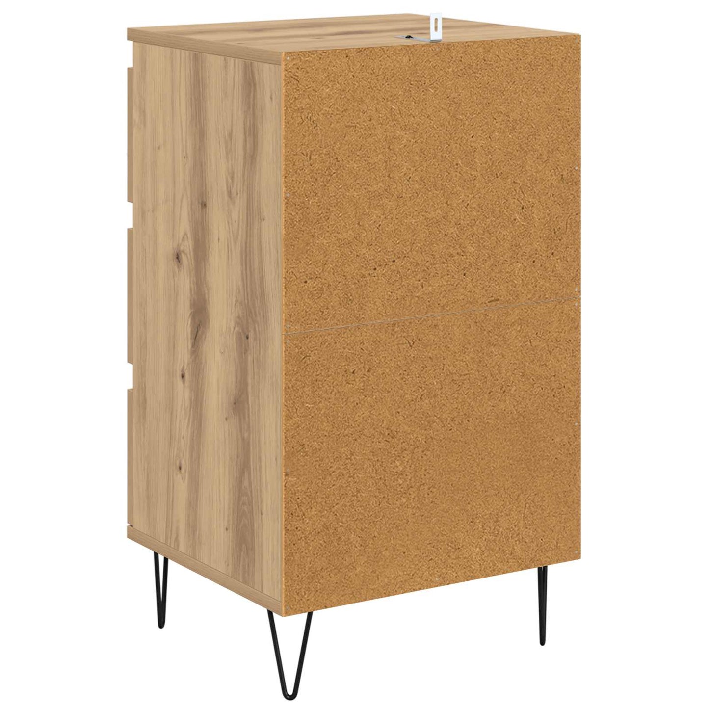 Sideboard Artisan Egetræ 40 x 35 x 70 cm Ingeniørt træ og jern