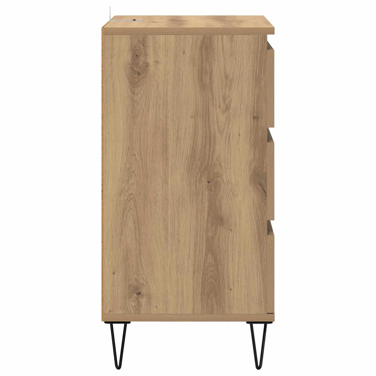 Sideboard Artisan Egetræ 40 x 35 x 70 cm Ingeniørt træ og jern