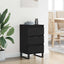 Sideboard med skuffe Sort eg Konstrueret træ