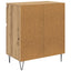 Sideboard Artisan Egetræ 60 x 35 x 70 cm Ingeniørt træ og jern