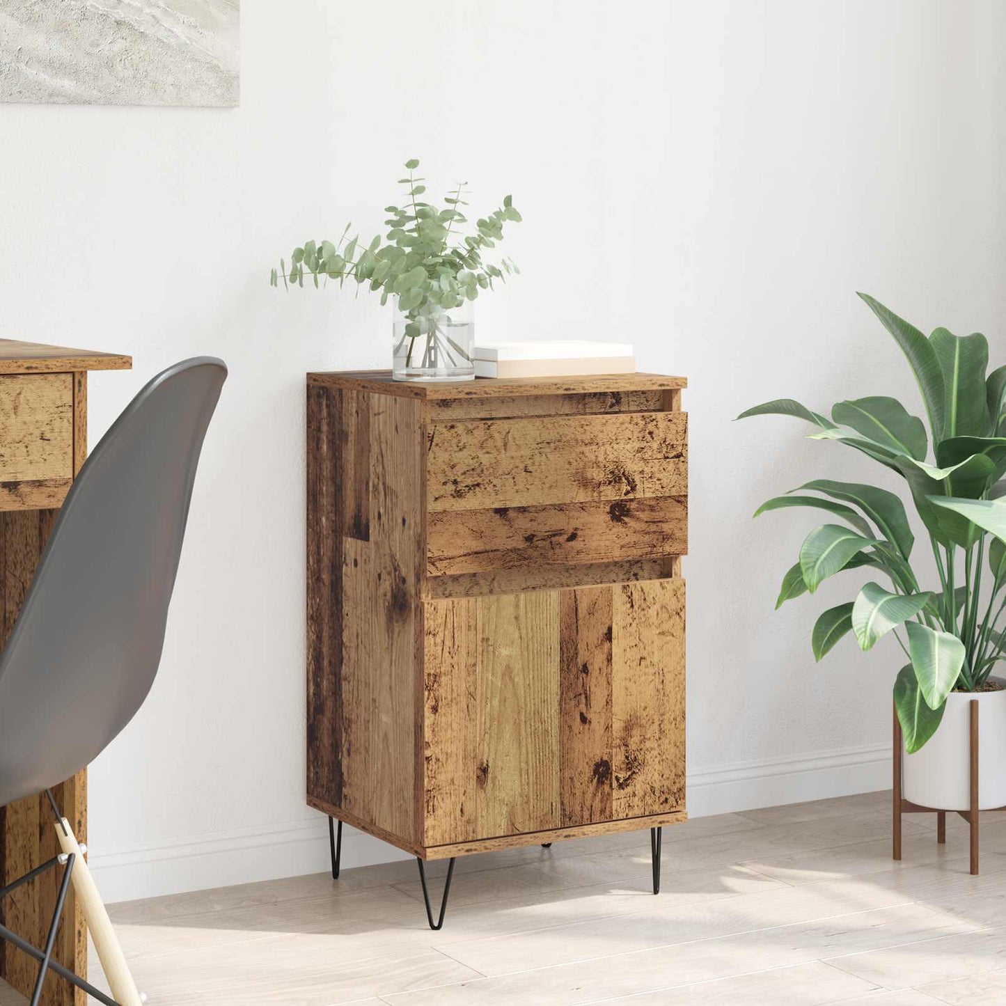 Sideboard Gammelt træ 35 x 40 x 70 cm Konstrueret træ