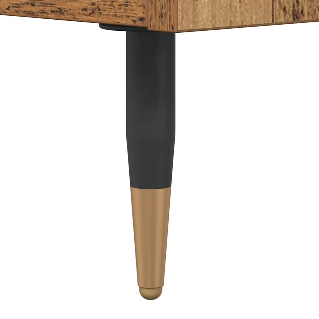 TV-skab Gammelt træ 100 x 34,5 x 44,5 cm Ingeniørt træ og jern