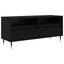 TV-skab Sort eg 100 x 34,5 x 44,5 cm Ingeniørt træ og jern