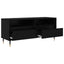 TV-skab Sort eg 100 x 34,5 x 44,5 cm Ingeniørt træ og jern