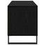 TV-skab Sort eg 100 x 34,5 x 44,5 cm Ingeniørt træ og jern