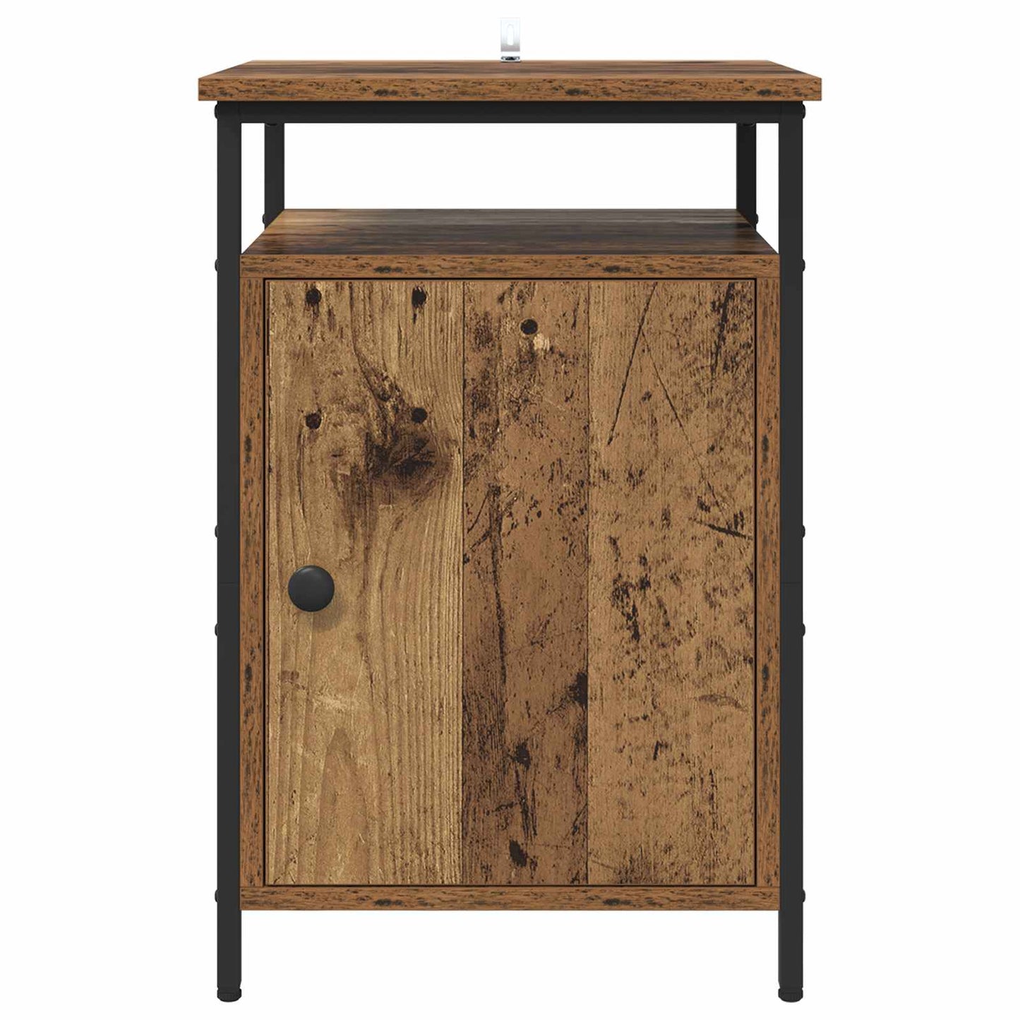 Natskab 2 pcs Gammelt træ 40 x 42 x 60cm Konstrueret træ