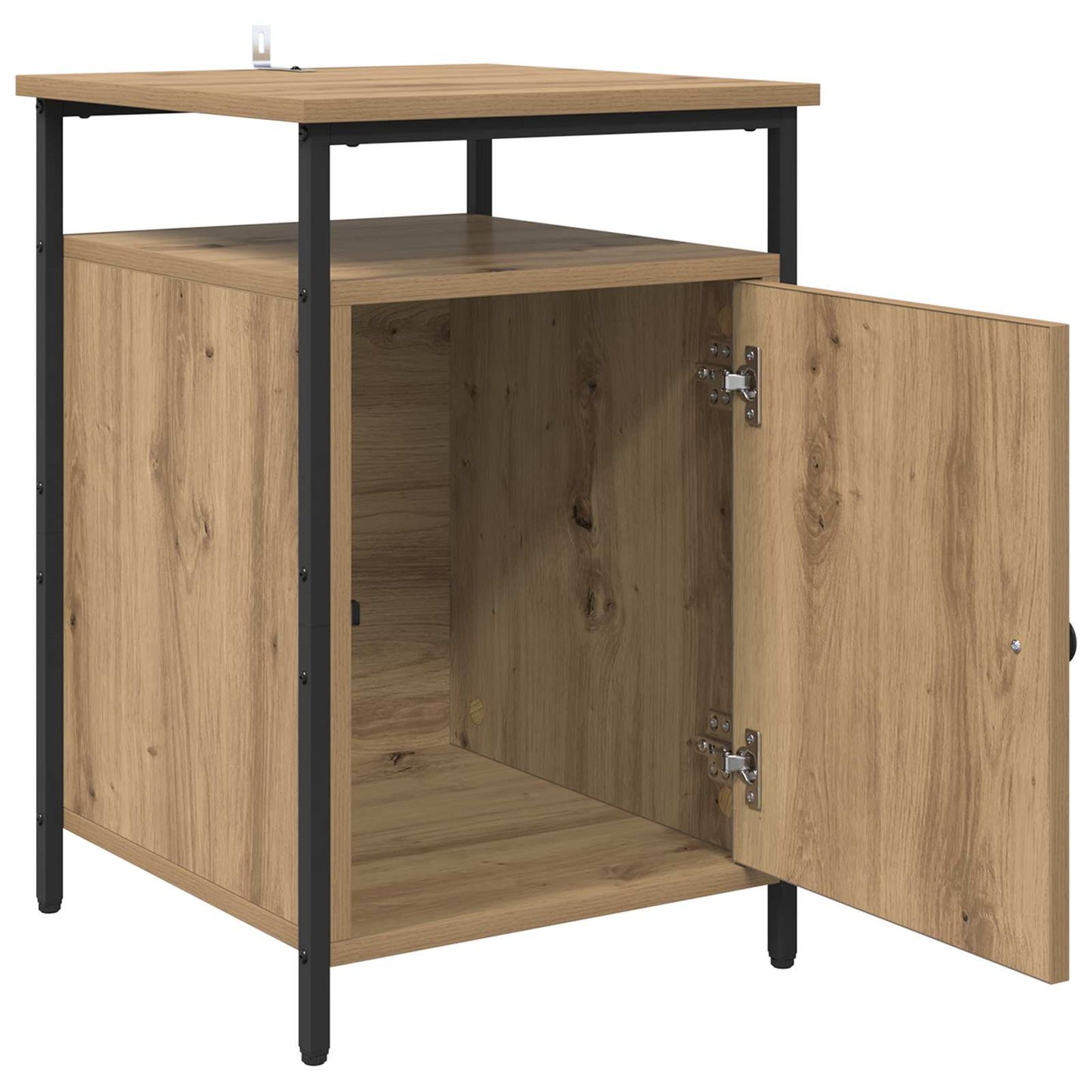 Natskab 2 pcs Artisan Egetræ 40 x 42 x 60cm Konstrueret træ