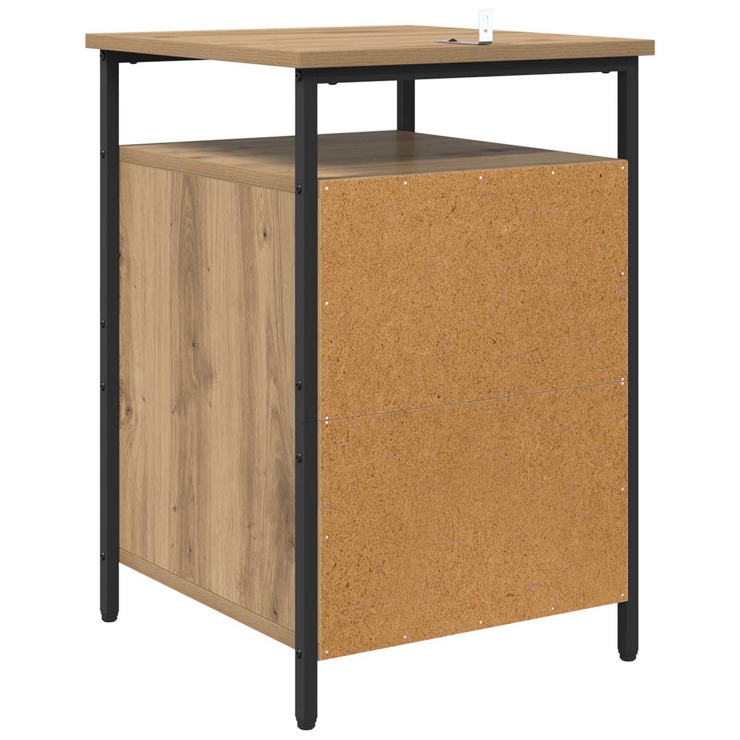 Natskab 2 pcs Artisan Egetræ 40 x 42 x 60cm Konstrueret træ