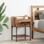 Sengebord 2 pcs Gammelt træ 40 x 29 x 60 cm Konstrueret træ