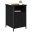 Natskab 2 pcs Sort eg 40 x 42 x 60 cm Konstrueret træ