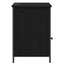 Natskab 2 pcs Sort eg 40 x 42 x 60 cm Konstrueret træ